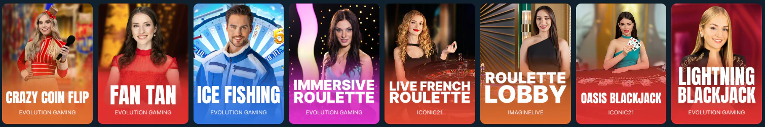 FortuneJack Casino juegos con crupieres en vivo