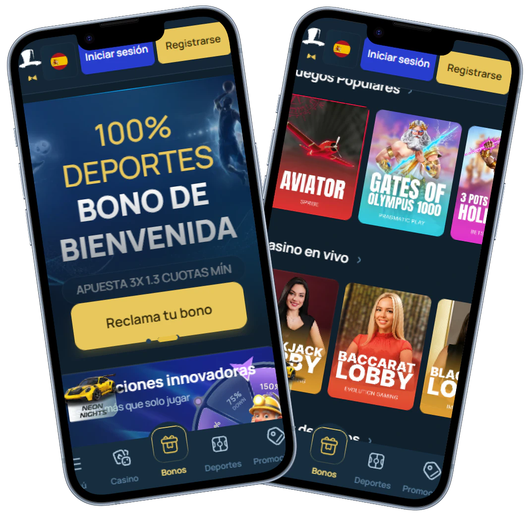 FortuneJack Casino versión móvil con bono deportivo y juegos populares